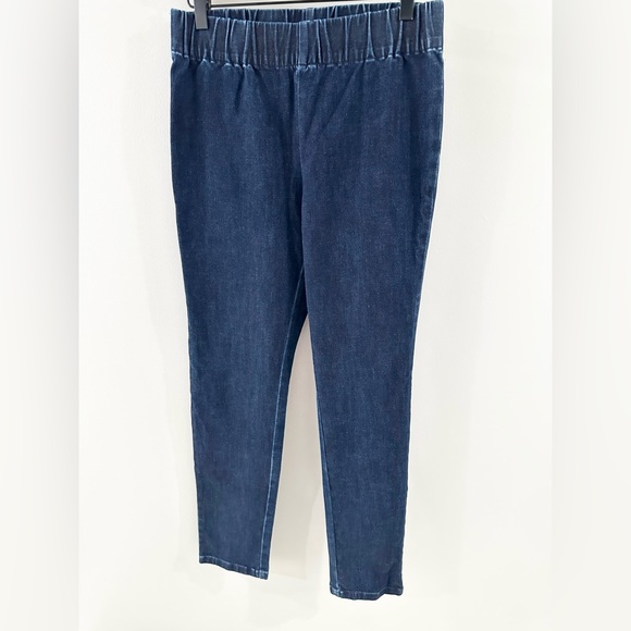 Soft Surroundings Metro Full Length Denim Leggings Size Small - Picture 5 of 7